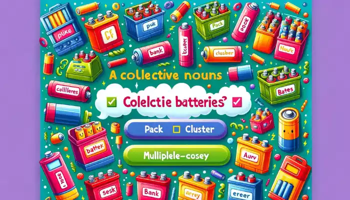 Collective Noun for Batteries