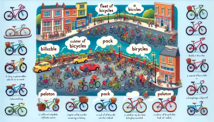 Collective Noun for Bicycles