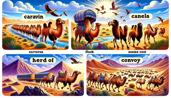 Marvellous March of the Camels: Unveiling Their Collective Nouns