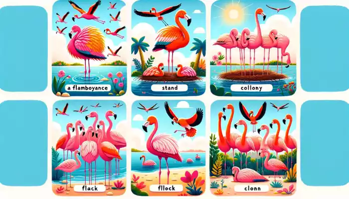 Exploring Collective Noun for Flamingos?