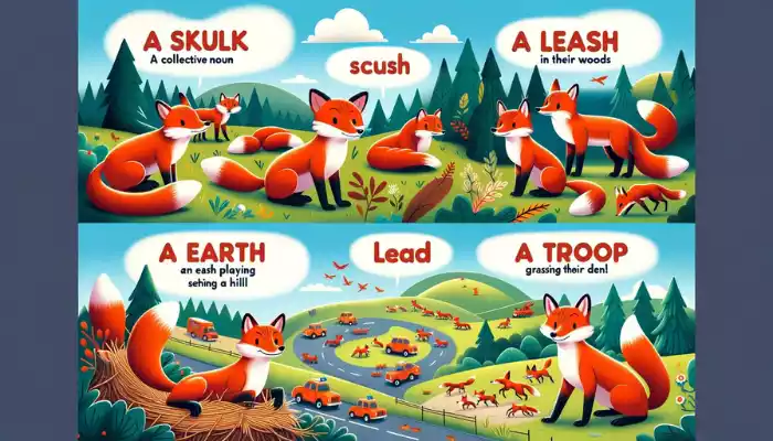Unraveling Collective Noun for Foxes?