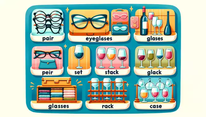 The Wonderful World of Glasses: Exploring Collective Nouns
