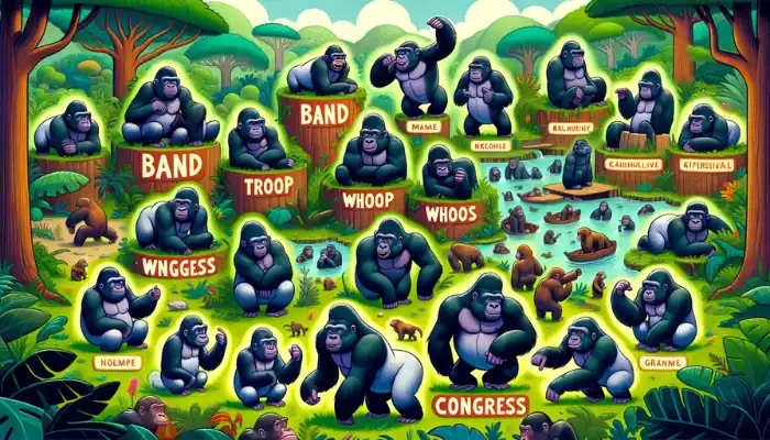 Exploring the Collective Noun for Gorillas?