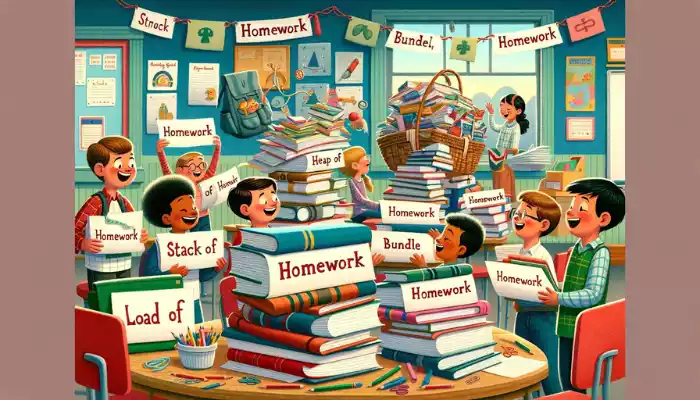What is the Collective Noun for Homework?