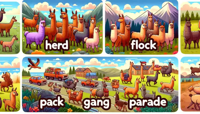 Fun World of Collective Noun for Llamas?