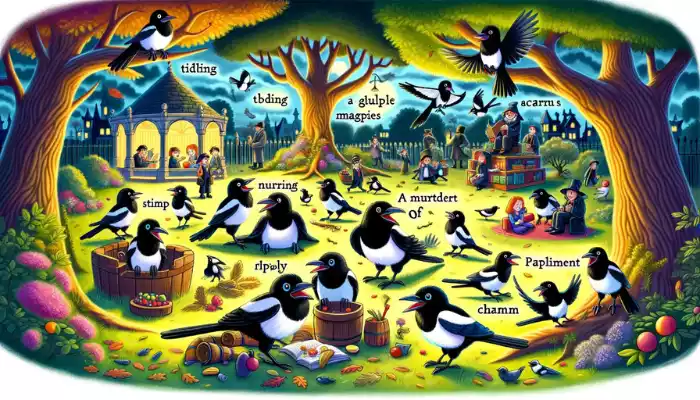 Discoverinthe Collective Noun for Magpies?
