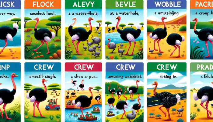 Collective Noun for Ostriches
