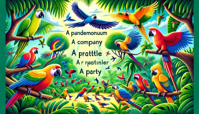 Collective Noun for Parrots