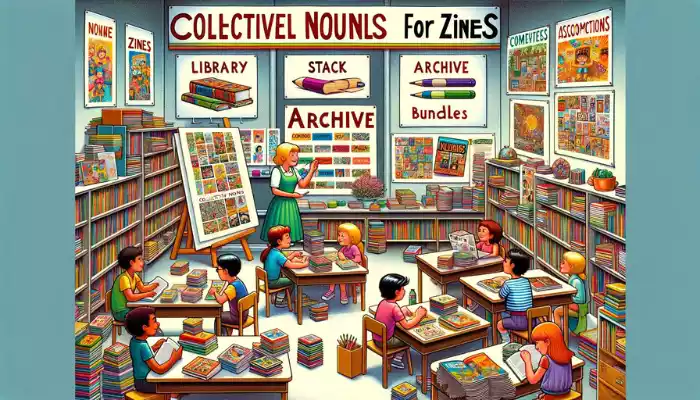 Collective Noun for Zines
