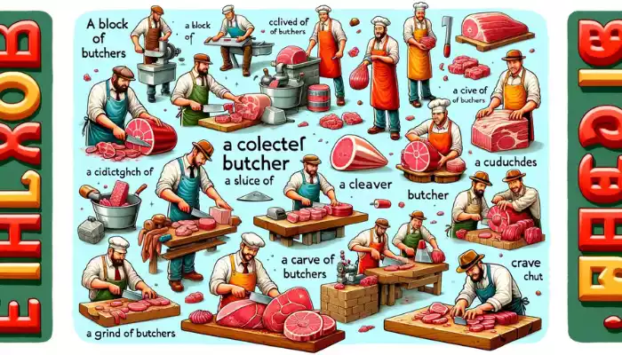 The Buzzing World of Collective Noun for Butchers