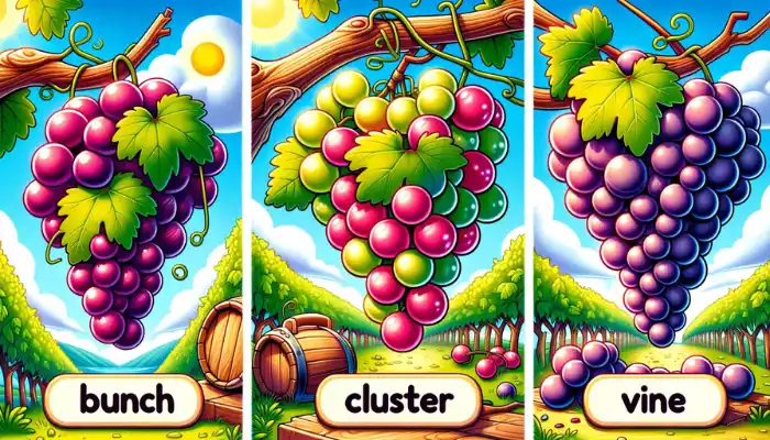 Exploring Collective Noun for Grapes?