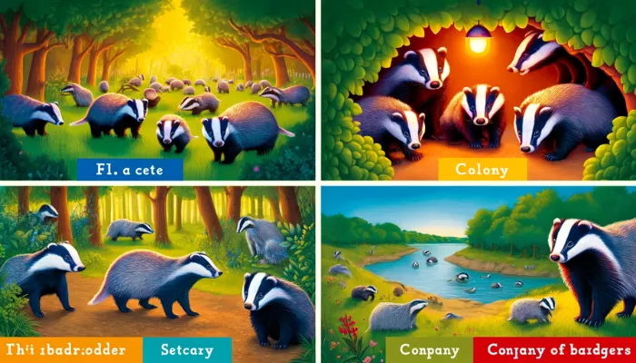 Burrowing into the World of Badgers: Exploring Their Collective Nouns