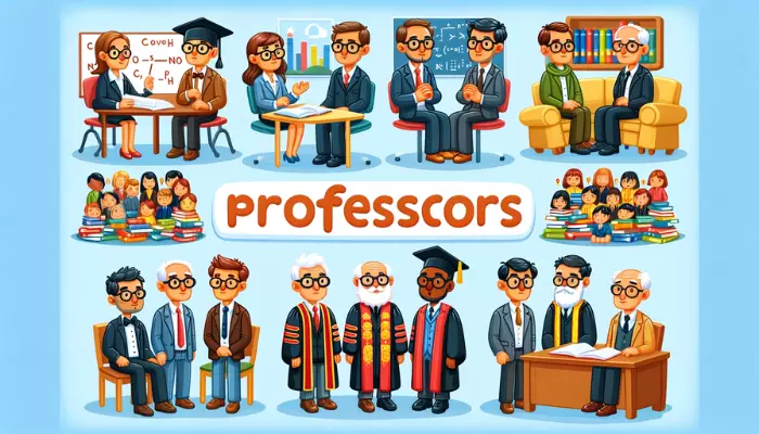 Discovering Collective Noun for Professors