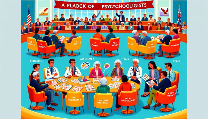 Exploring Collective Noun For Psychologists