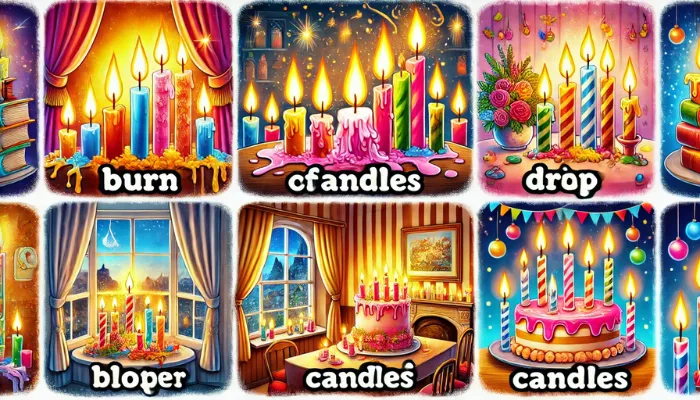 Illuminating Collective Noun for Candles