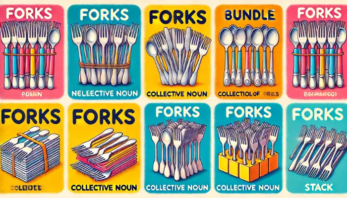 Fascinating Collective Noun for Forks Edition