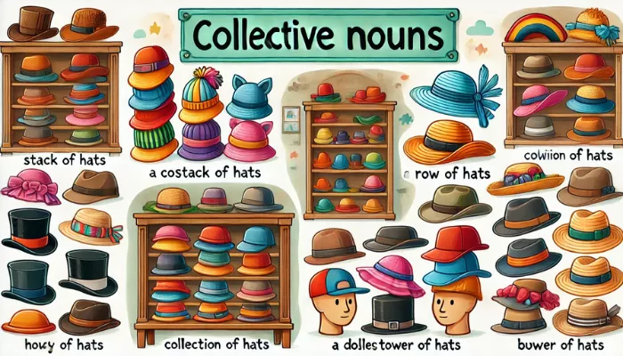 Discovering Groups of Collective Noun for Hats