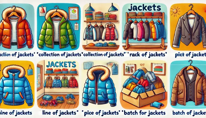 Discover the Collective Noun for Jackets
