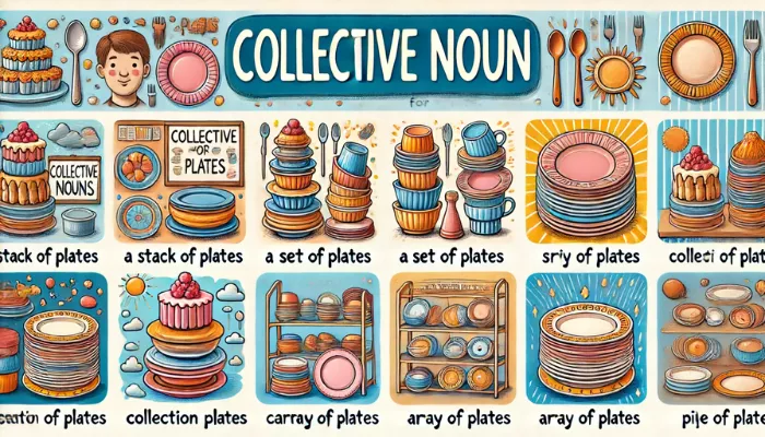 The Wonderful World of Collective Noun for Plates