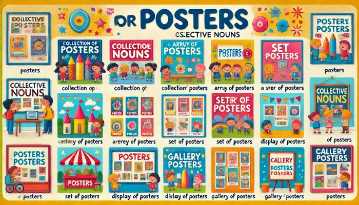 Fascinating Collective Noun for Posters