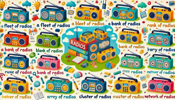 The Wonderful World of Collective Noun for Radios
