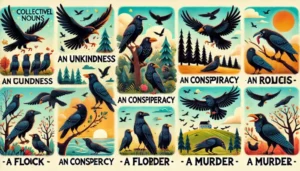 Exploring Collective Noun for Ravens