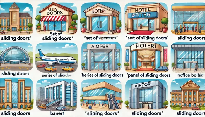 Fascinating World of Collective Noun for Sliding Doors
