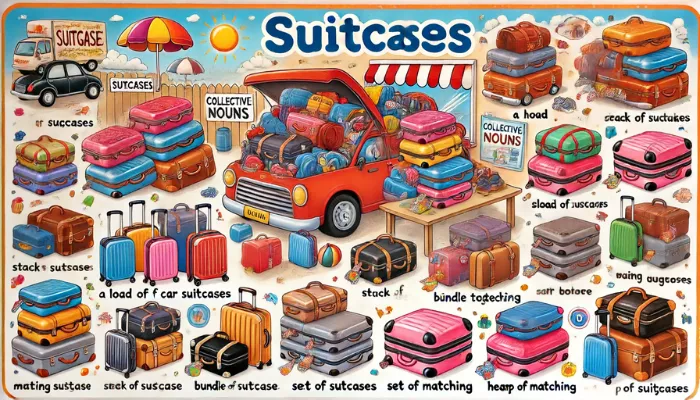 A Bag of Collective Noun for Suitcases