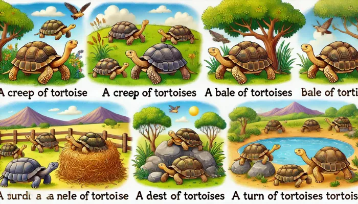 Amazing Collective Noun for Tortoises
