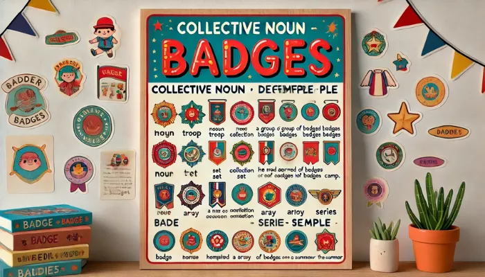Collective Noun for Badges