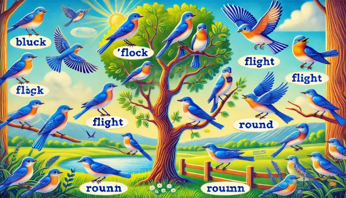 Collective Noun for Bluebirds
